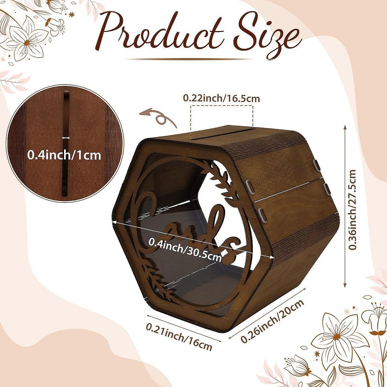 Wedding Card Box - Boîte à cartes de mariage avec