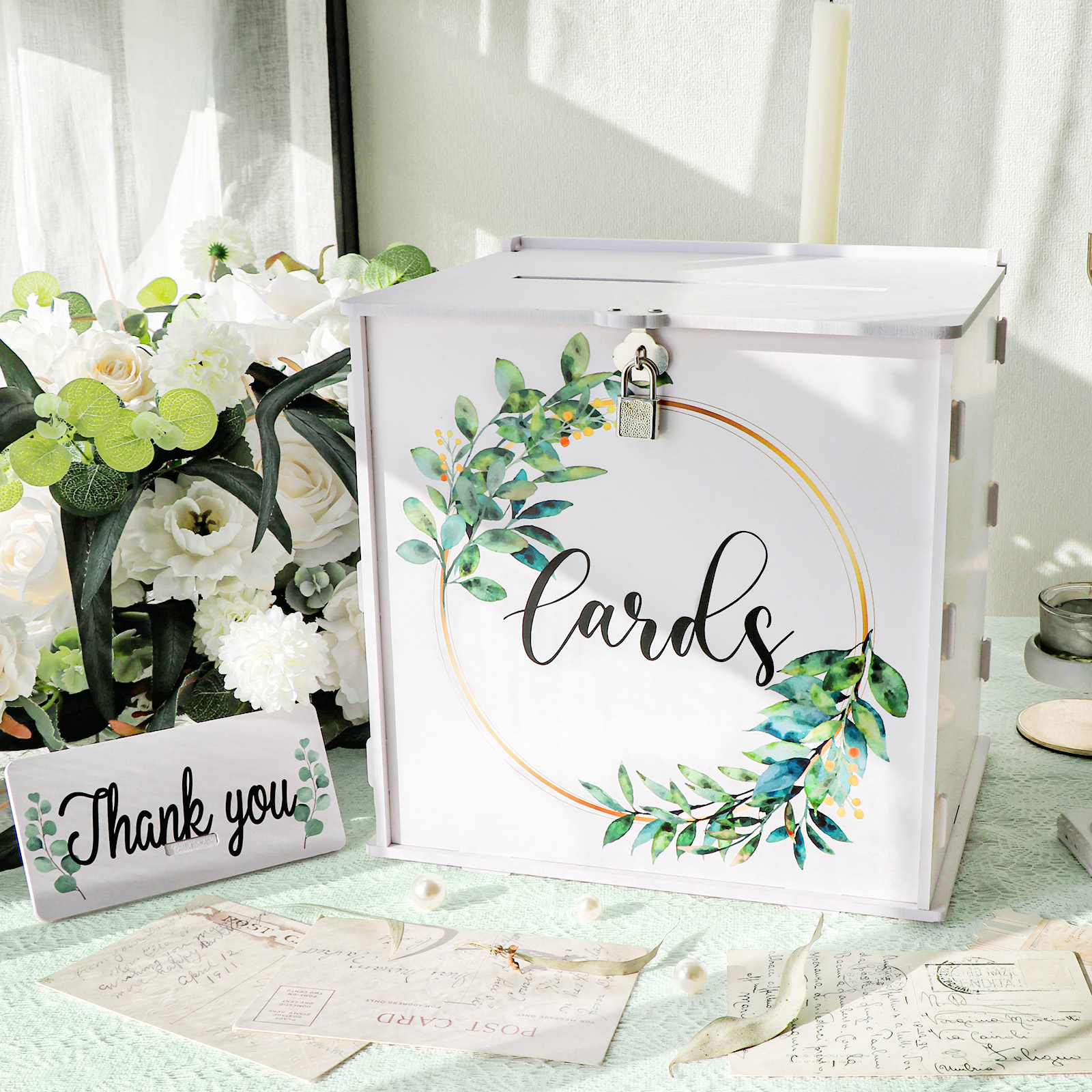 Wedding Card Box - Boîte à cartes de mariage avec