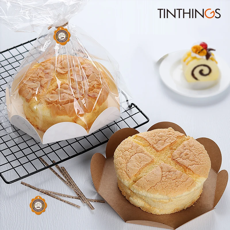 Wedding Supply Shops - Emballage de gâteau en mousseline de
