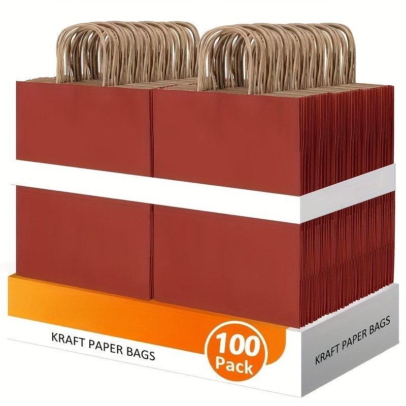Wedding Supply Shops - Sacs cadeaux en papier rouge avec