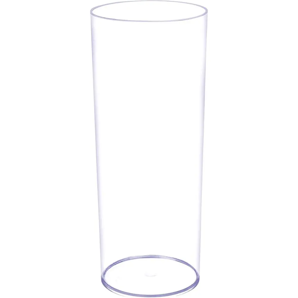 Centerpiece Vase Tall - Vase cylindrique élégant en acrylique transparent
