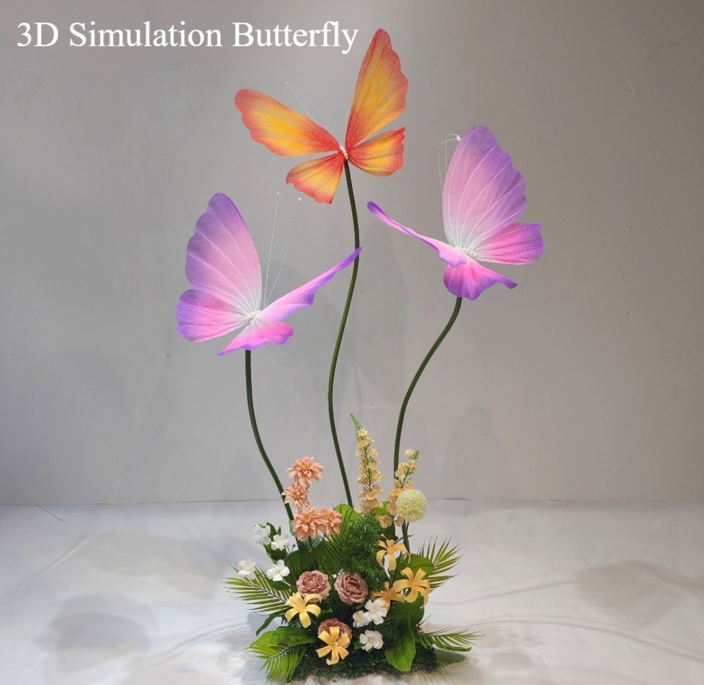Wedding Supply Shops - Papillons en maille de soie simulés