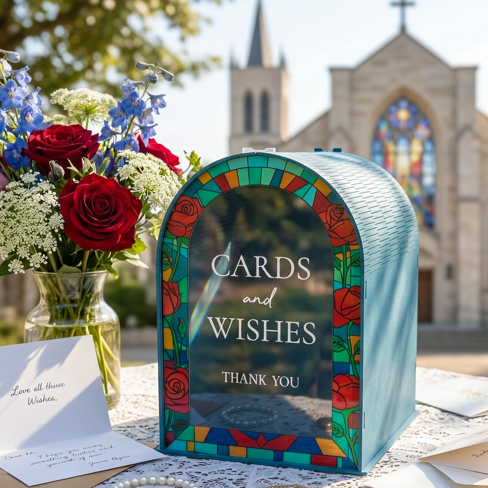 Wedding Card Box - Boîte à cartes de mariage en