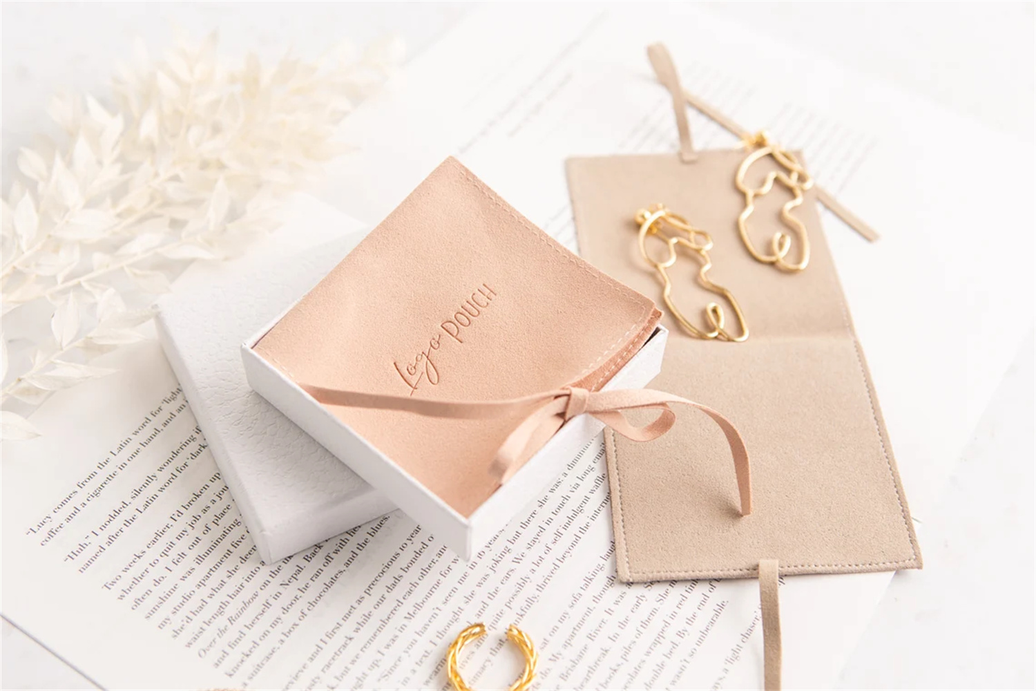 Wedding Solution - Sac cadeau pour bijoux Chloe, 5