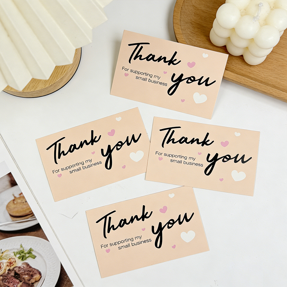 Wedding Supply Online Store - 50/100 cartes de remerciement, pour les