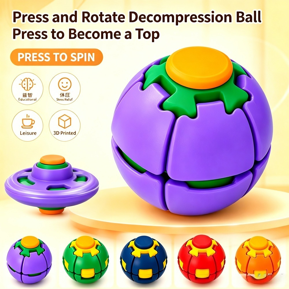 Wedding Yes - Balle Fidget Spinner Transformable à Pression