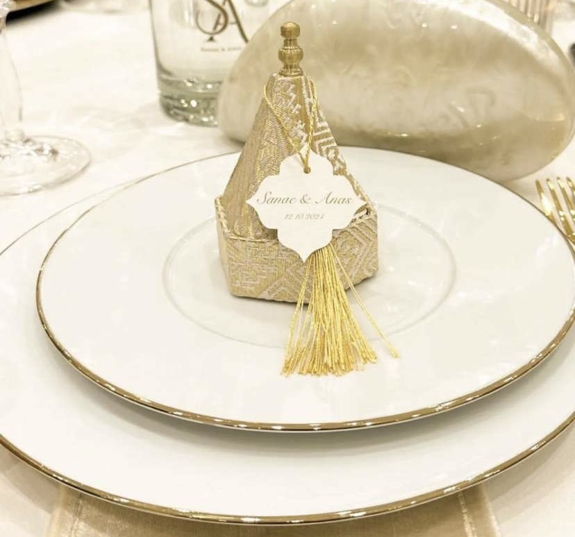 Wedding Supply Business - Étiquette de jour au henné personnalisée