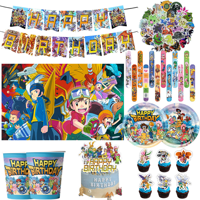 Wedding Supply Kit - Kit de Décoration Thème Digimon pour