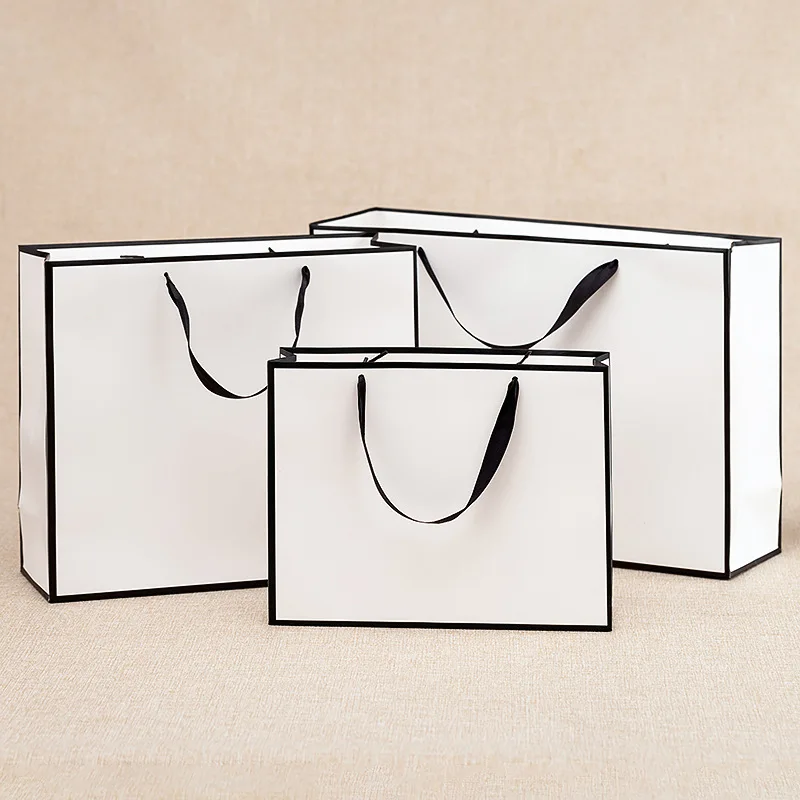 Sacs en papier blanc avec bord - Wedding Supply Shops avis et prix