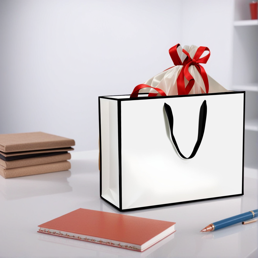 Sacs en papier blanc avec bord - Wedding Supply Shops avis et prix