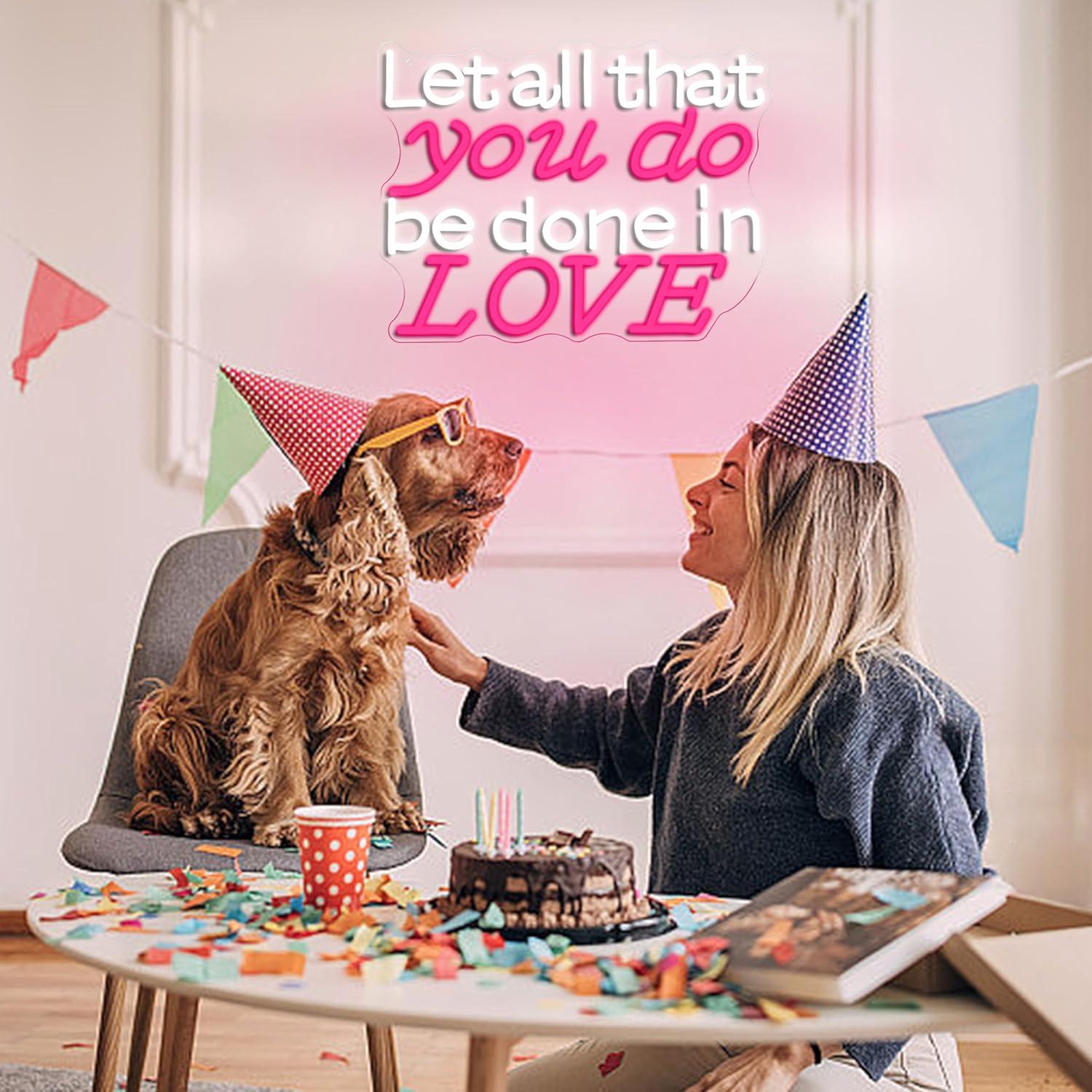 Panneau néon « Que tout ce que - Wedding Led avis et prix