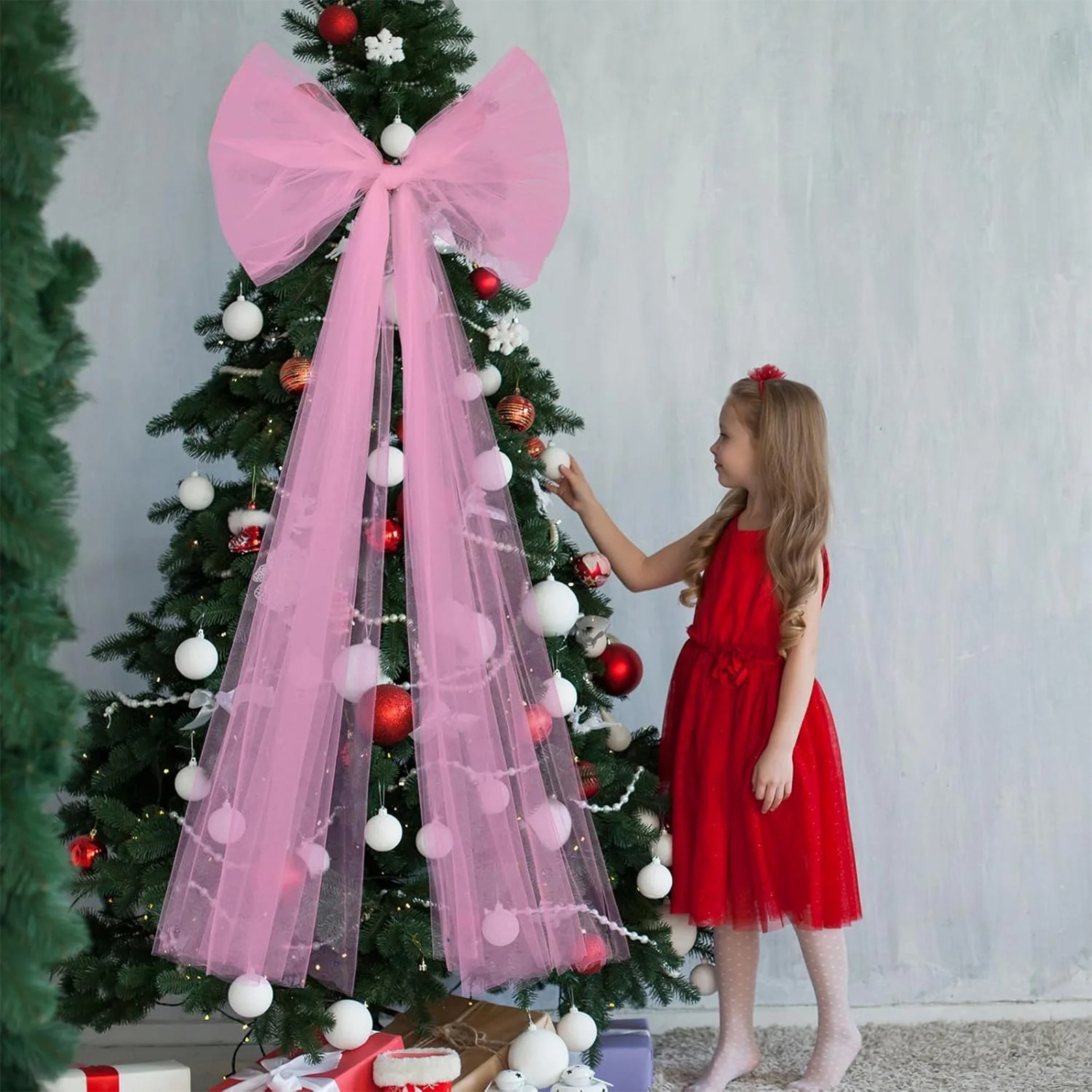 Décoration de noël avec nœud e - Wedding Supply Shops avis et prix