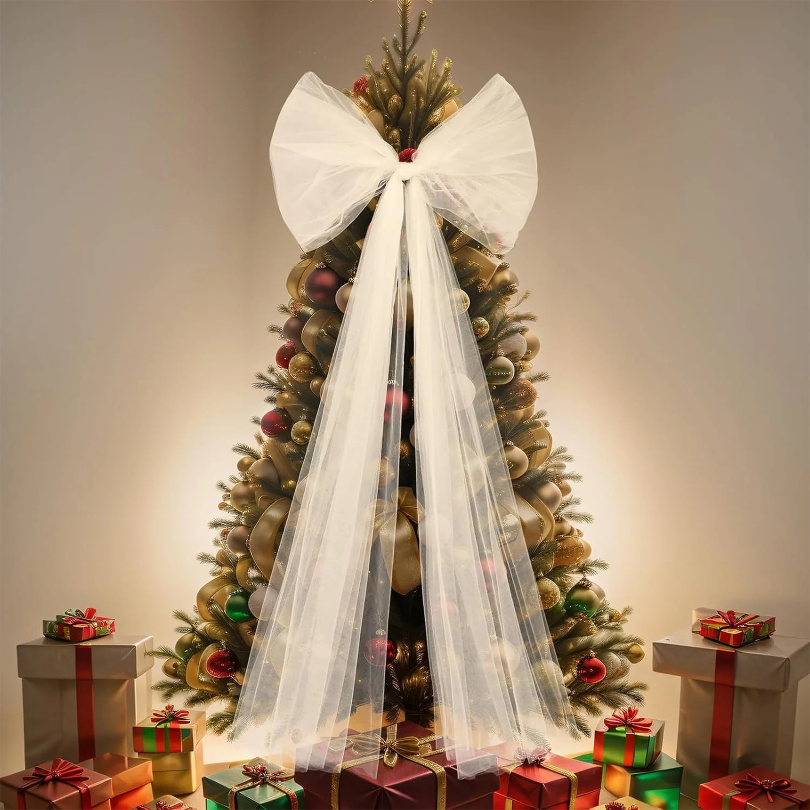 Décoration de noël avec nœud e - Wedding Supply Shops avis et prix