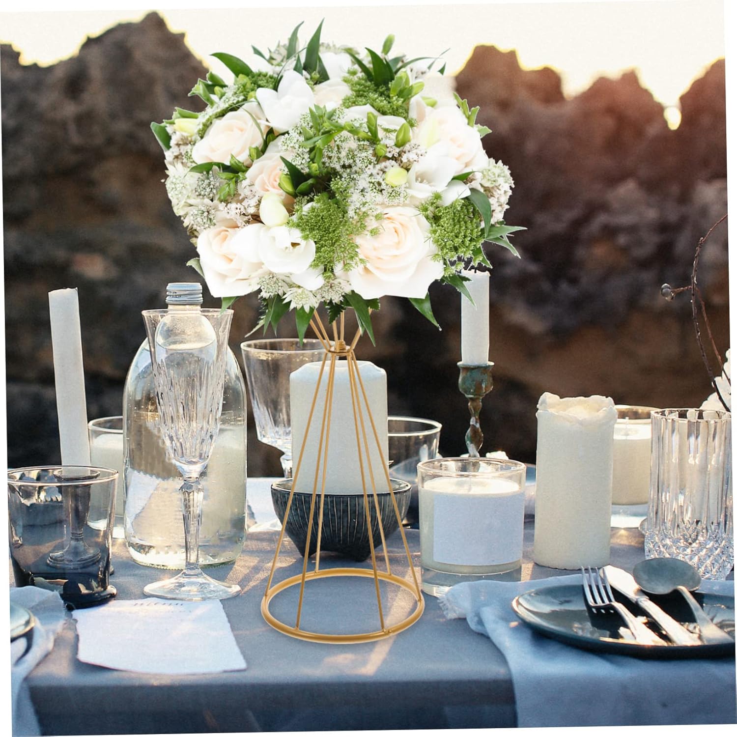 Support de fleurs géométrique  - Centerpiece Vase Tall avis et prix