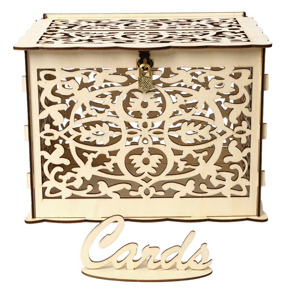 Boîte à cartes de mariage en b - Wedding Card Box avis et prix