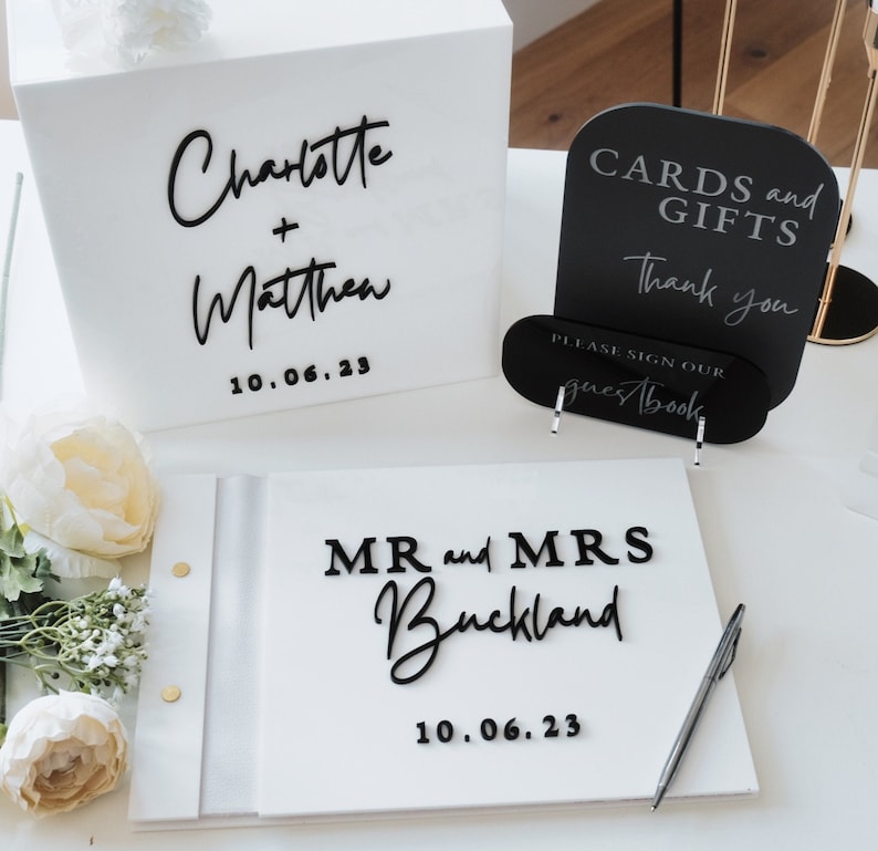 Boîte à cartes blanche pour ma - Wedding Card Box avis et prix