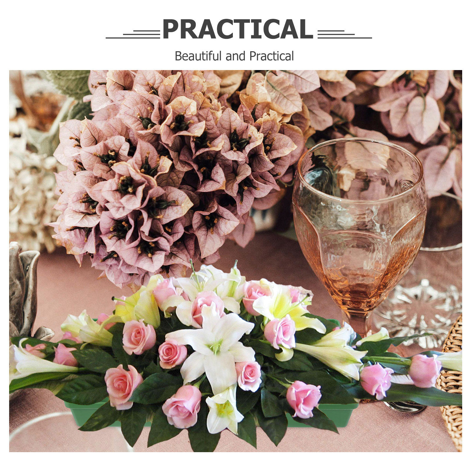 10 pièces de plateaux de mouss - Wedding Supply Decor avis et prix