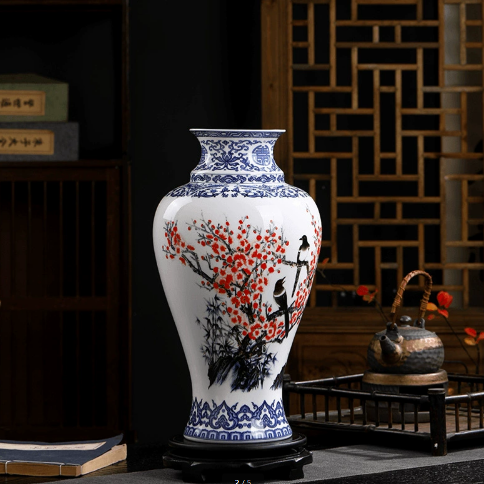 Vase en céramique de Jingdezhe - Centerpiece Vase Tall avis et prix