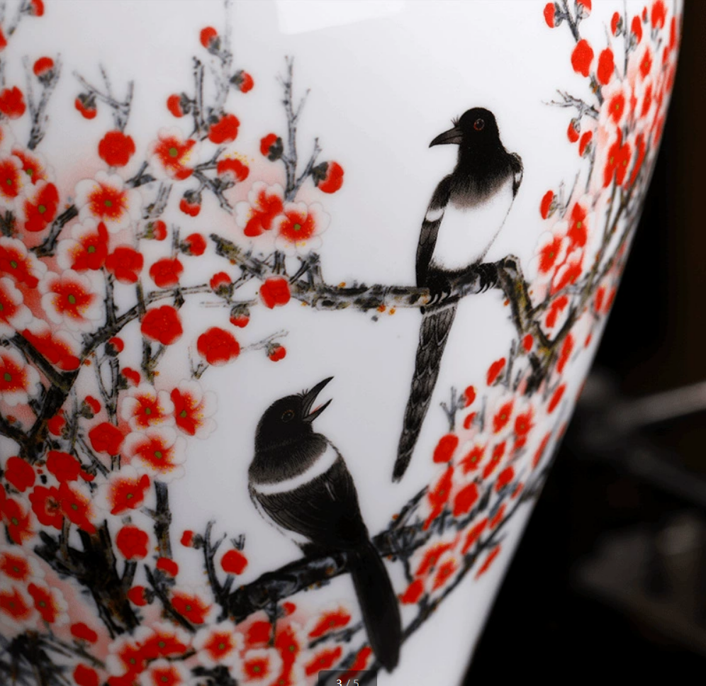 Vase en céramique de Jingdezhe - Centerpiece Vase Tall avis et prix