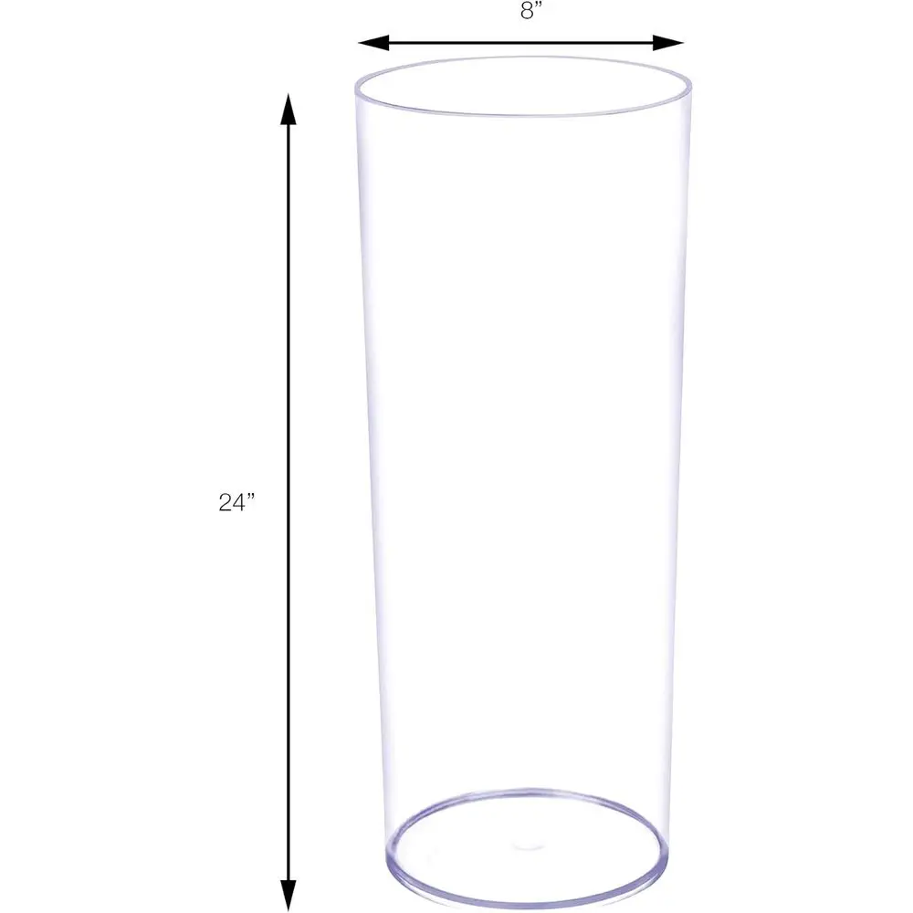 Vase cylindrique élégant en ac - Centerpiece Vase Tall avis et prix