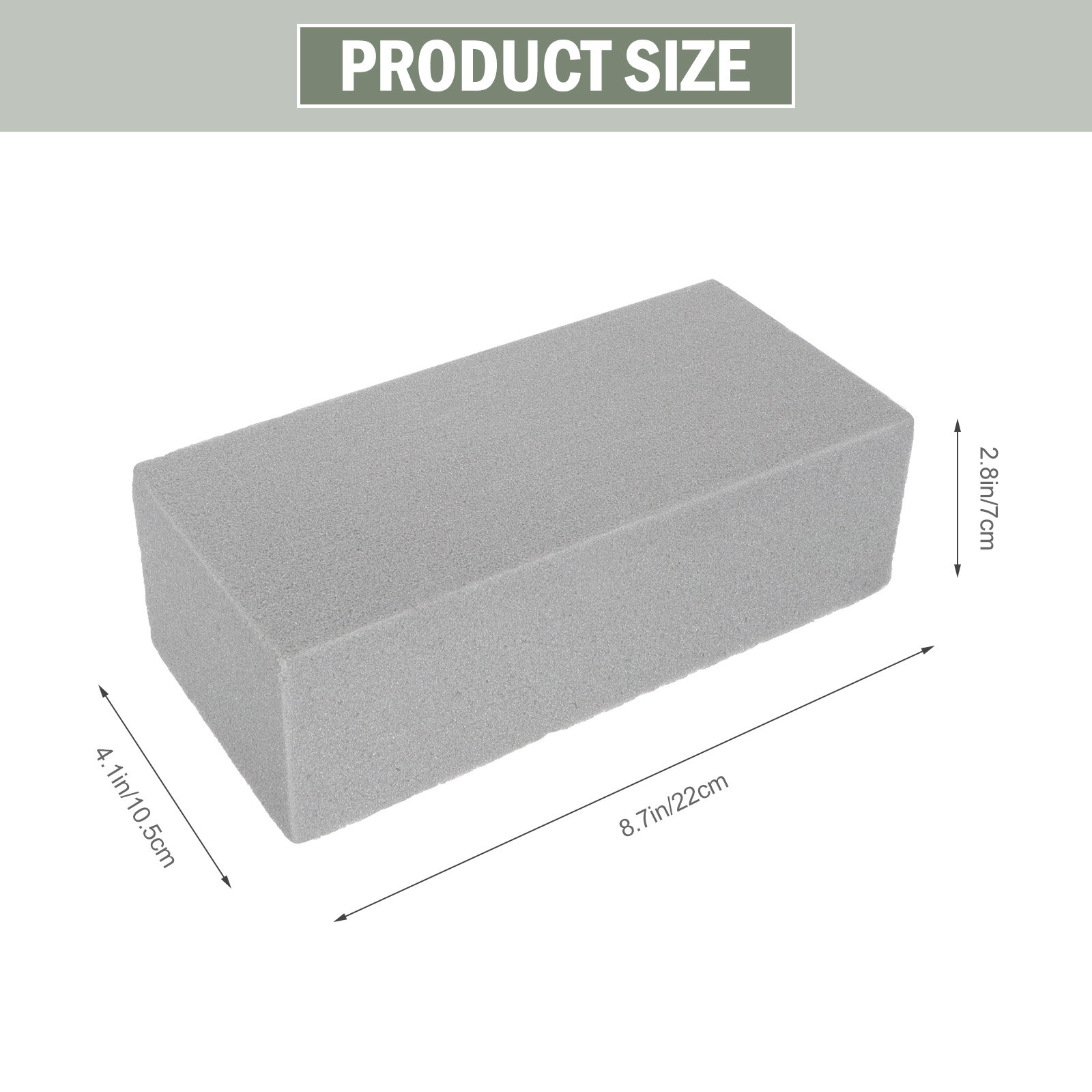 Lot de 6 briques de mousse flo - Wedding Supply Shops avis et prix