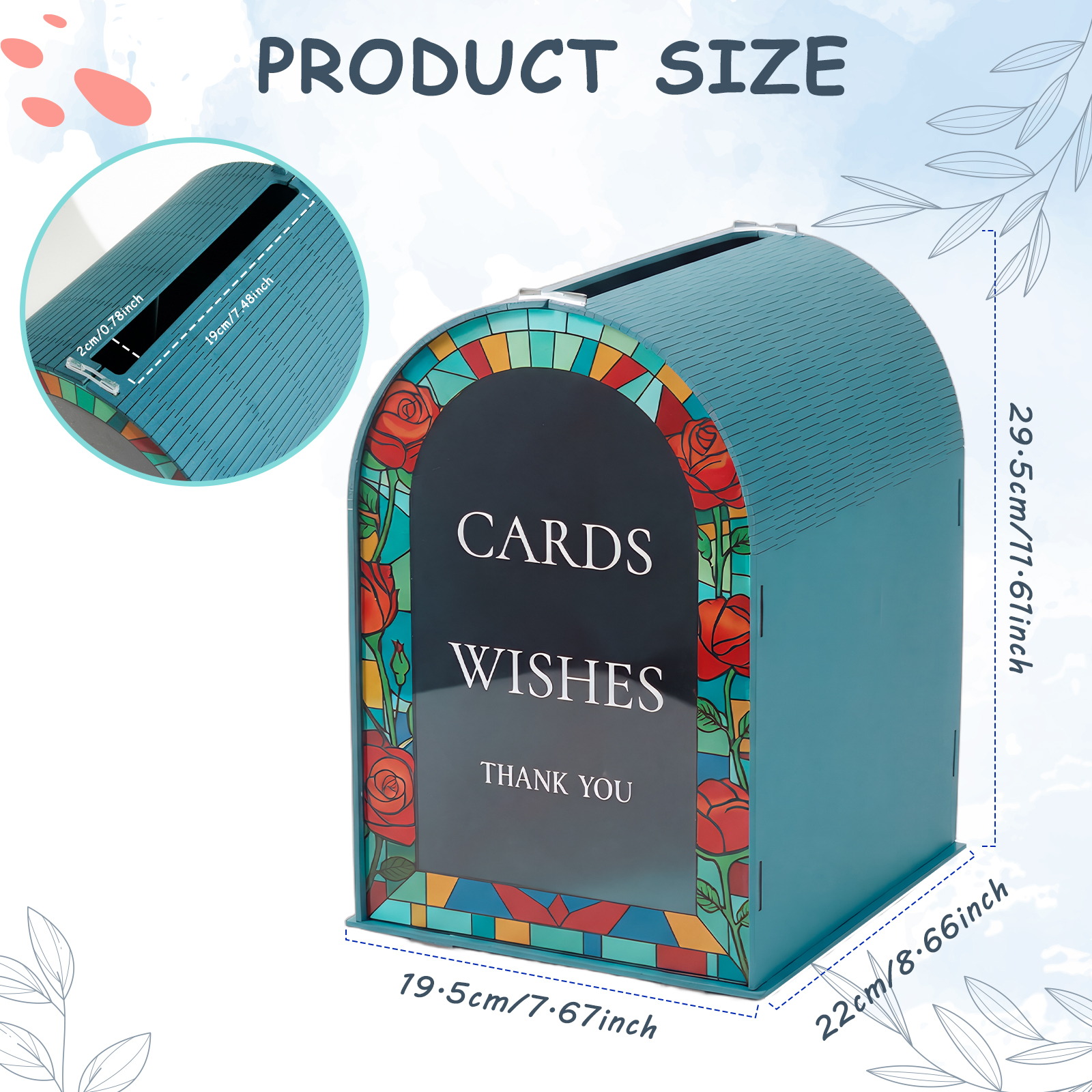 Boîte à cartes de mariage en b - Wedding Card Box avis et prix