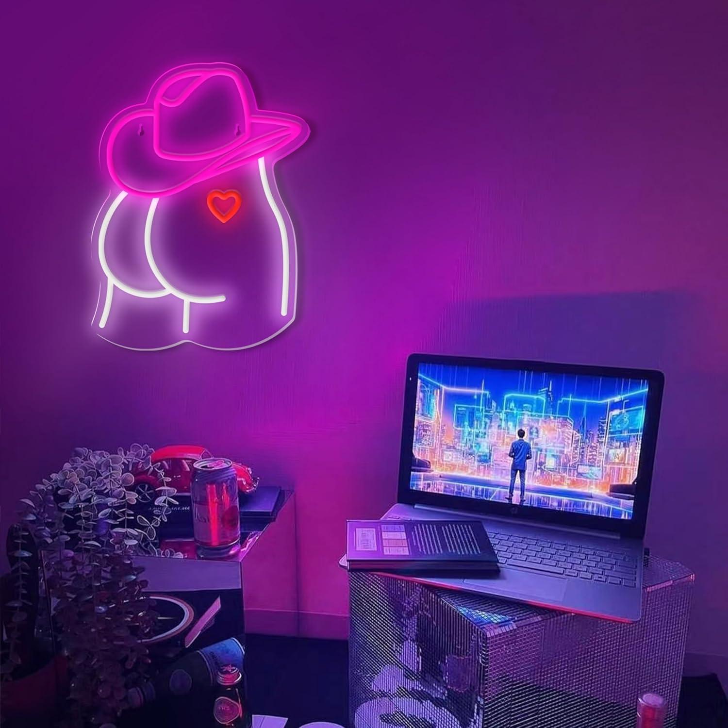 Enseigne néon LED dimmable Cow - Wedding Led avis et prix