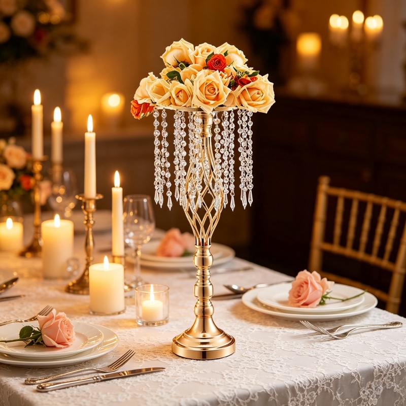 Élégant Porte-Fleurs Haut en C - Centerpiece Vase Tall avis et prix