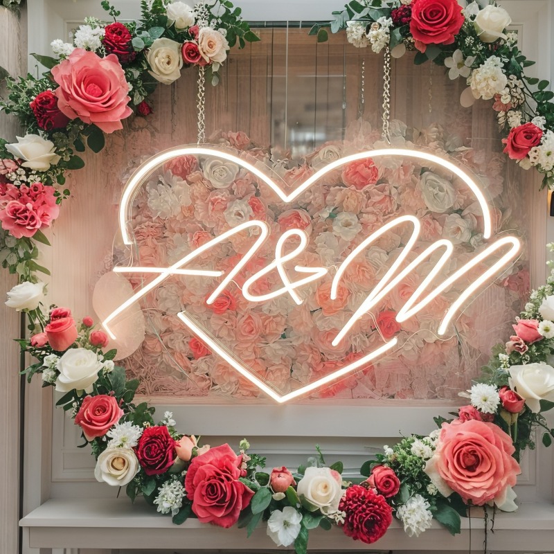 Enseigne au néon LED en forme  - Wedding Led avis et prix