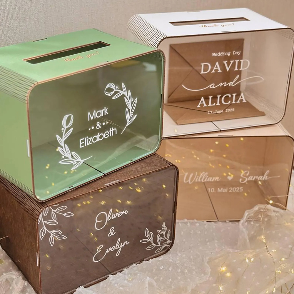 Autocollants personnalisés ave - Wedding Card Box avis et prix