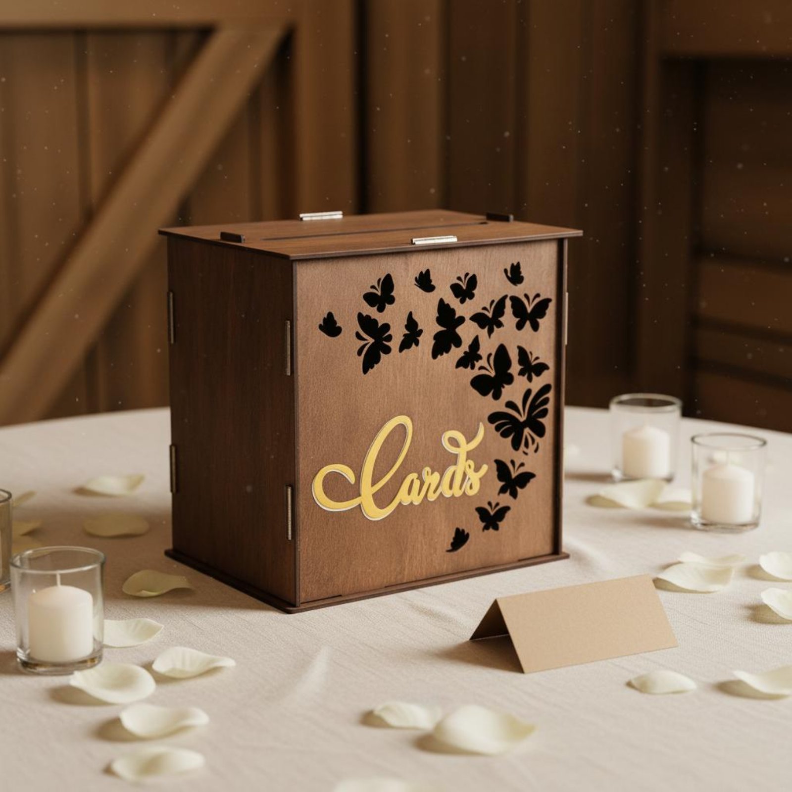 Boîte à cartes de mariage en b - Wedding Card Box avis et prix