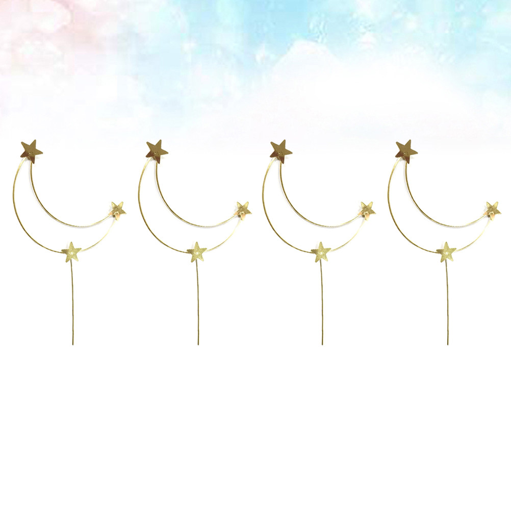 4 décorations de gâteau Lune e - Wedding Supply Decor avis et prix