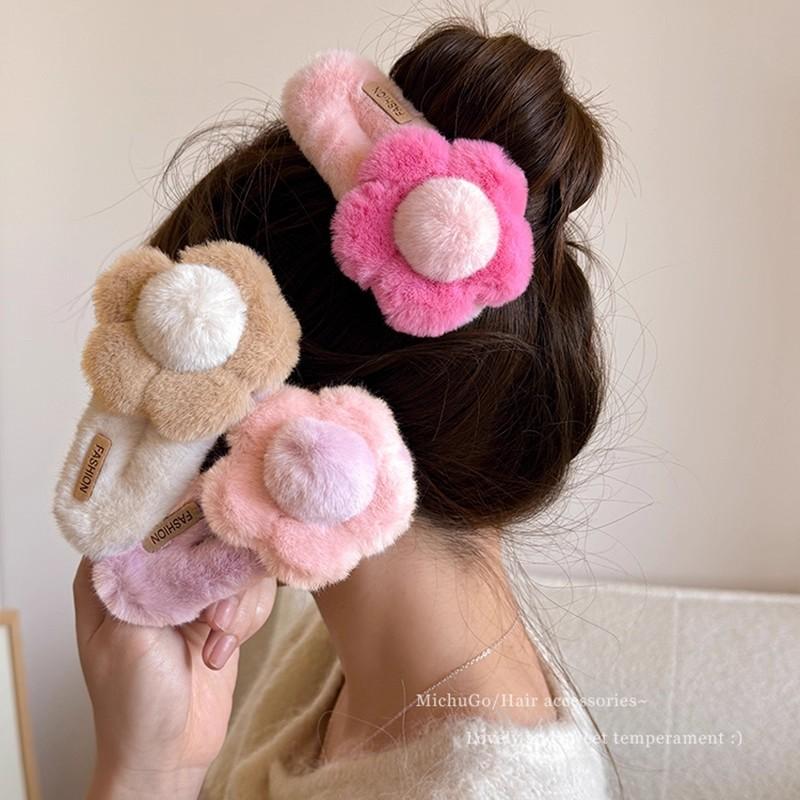 Pince à cheveux en peluche fle - Wedding Solution avis et prix