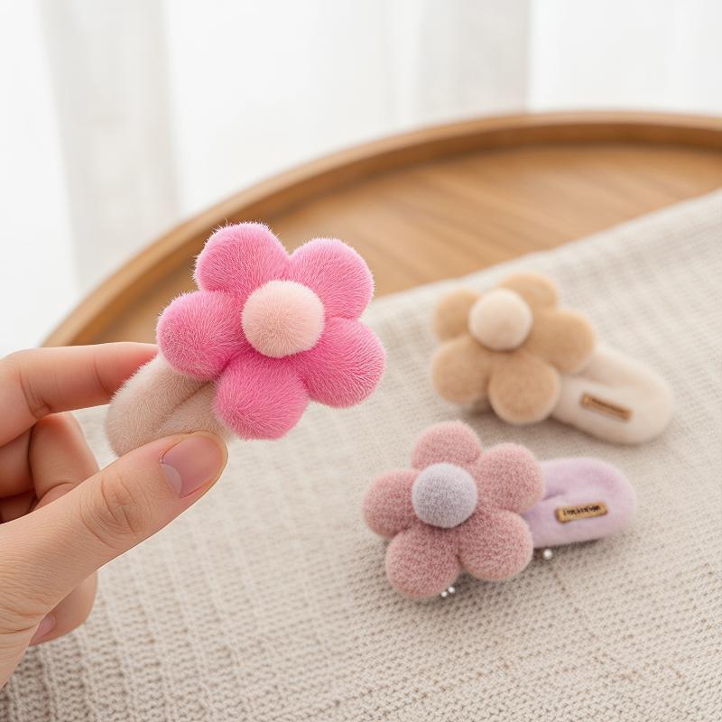 Pince à cheveux en peluche fle - Wedding Solution avis et prix