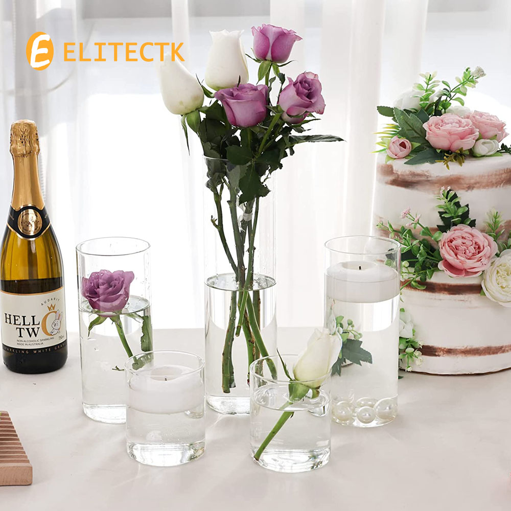 Vase à Fleurs en Verre à Inter - Centerpiece Vase Tall avis et prix