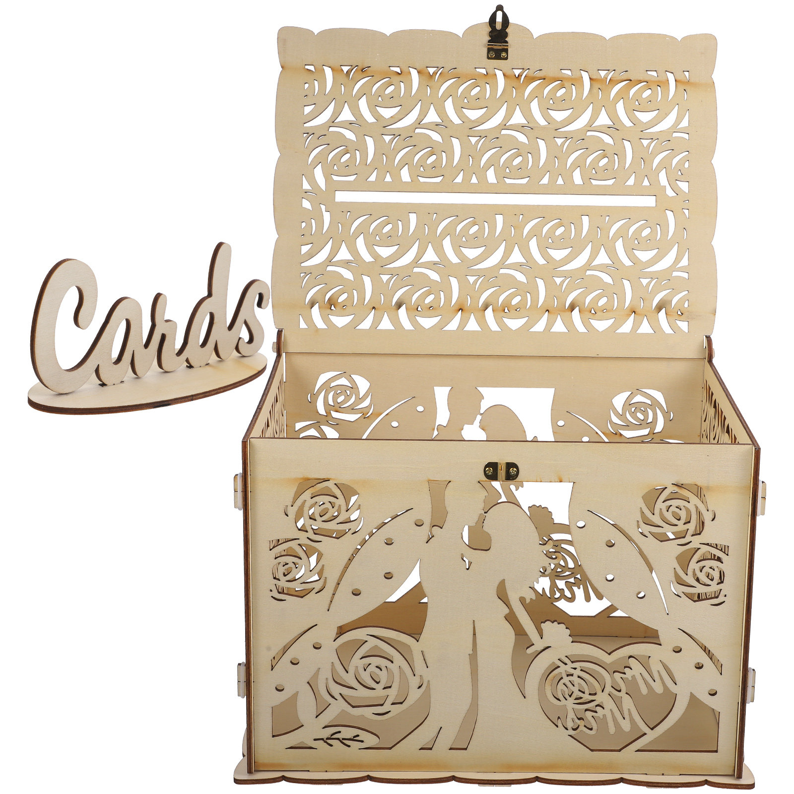 Boîte à cartes de mariage rust - Wedding Card Box avis et prix