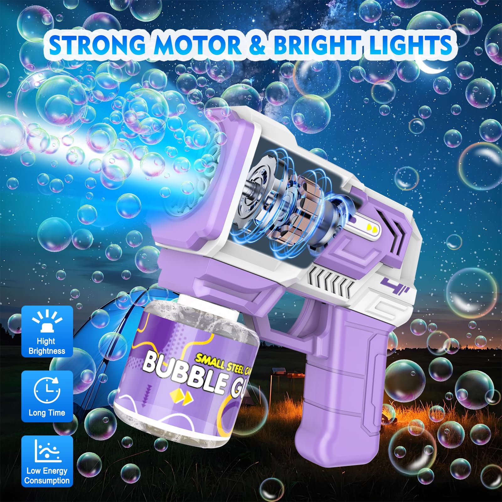 Pistolet à bulles avec lumière - Wedding Solution avis et prix