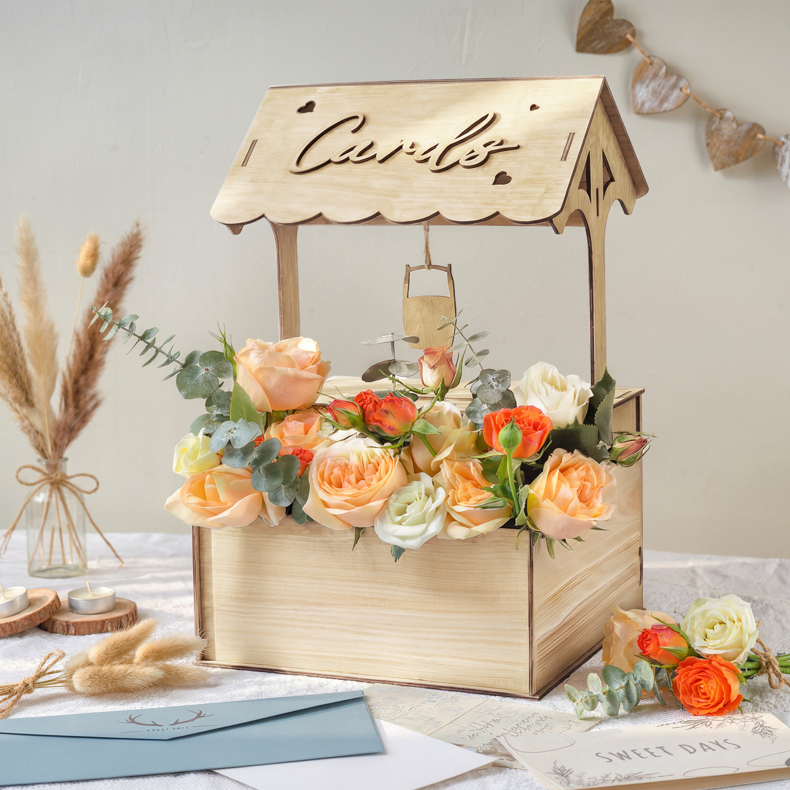 Boîte à cartes de vœux OurWarm - Wedding Card Box avis et prix