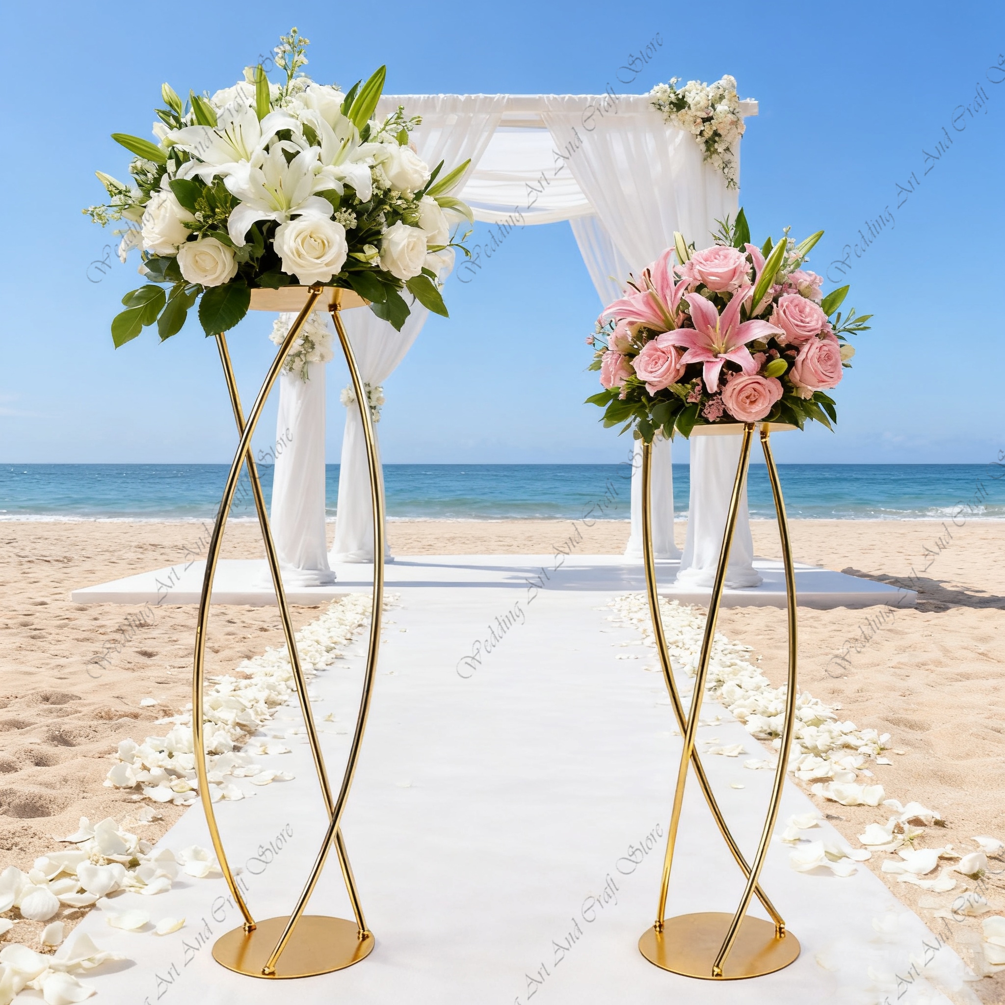 10 pièces 50-100 cm de haut f3 - Centerpiece Vase Tall avis et prix