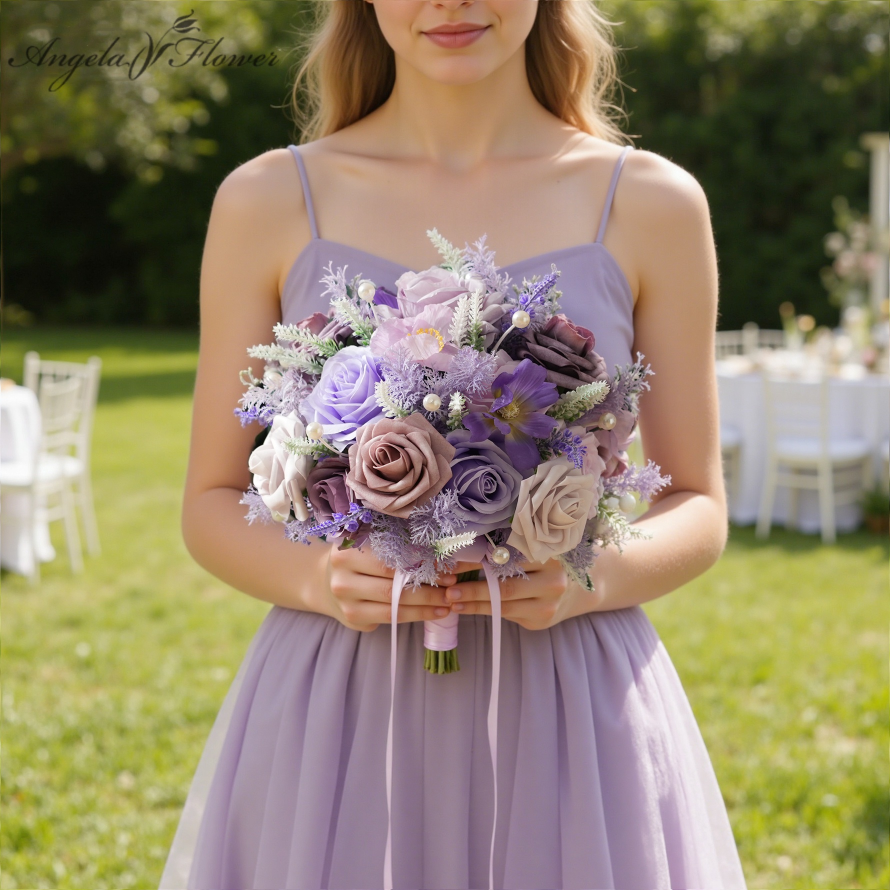 Fleurs artificielles Angela :  - Wedding Event Supply avis et prix