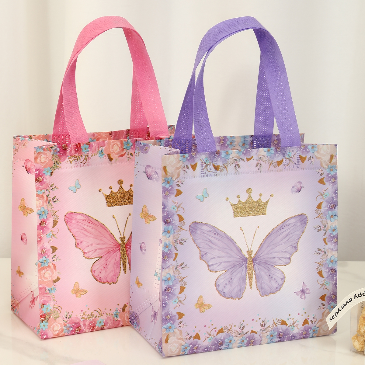 Sac cadeau graphique papillon  - Wedding Event Supply avis et prix