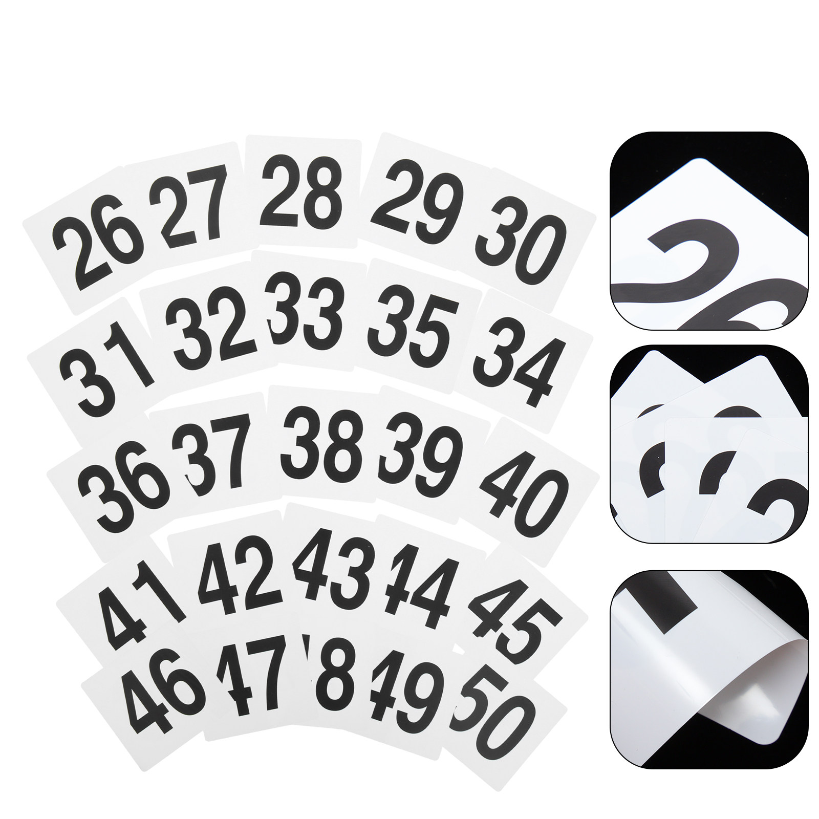 25 Panneaux de Table Numérotés - Wedding Solution avis et prix