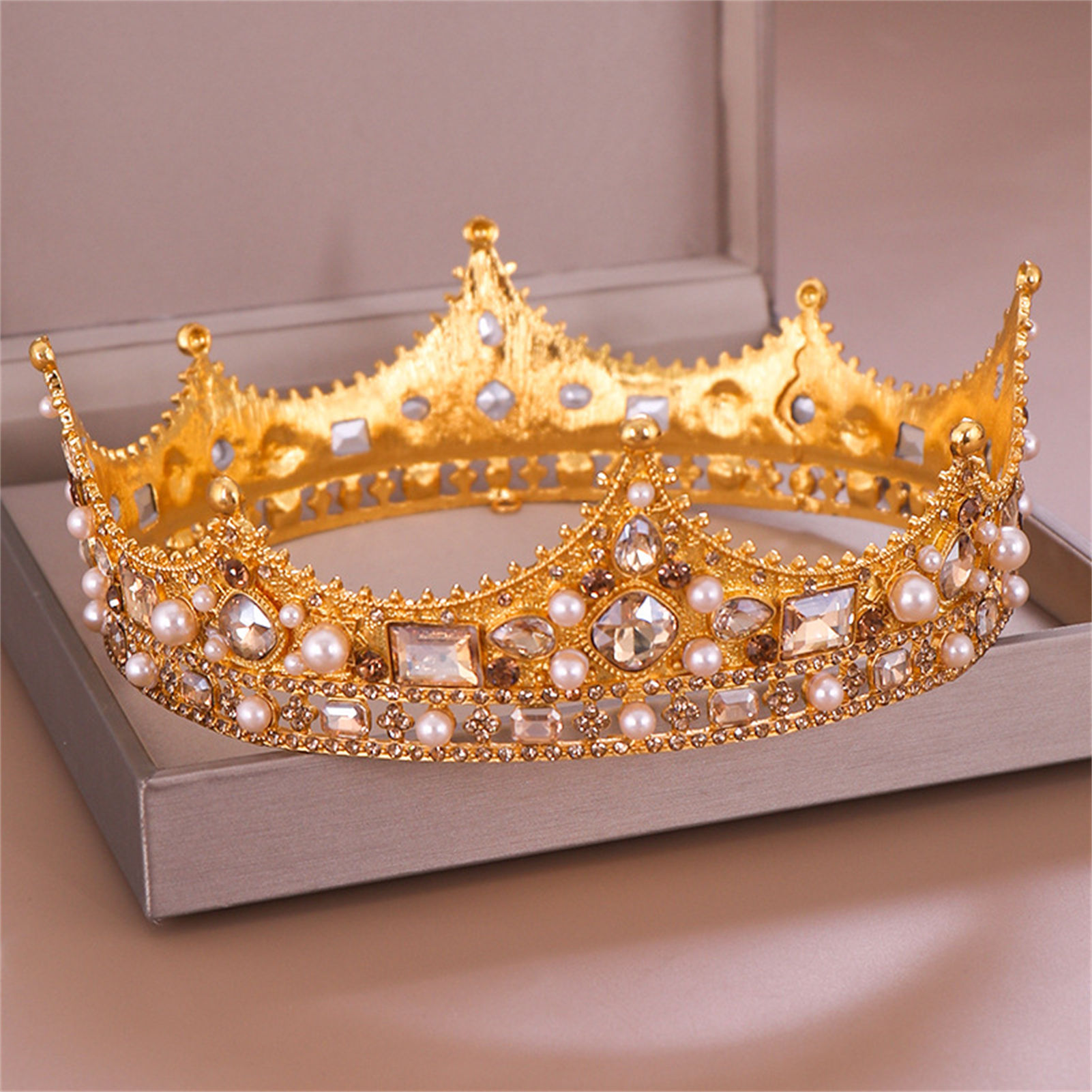 Couronne de mariée en strass,  - Wedding Supply Decor avis et prix