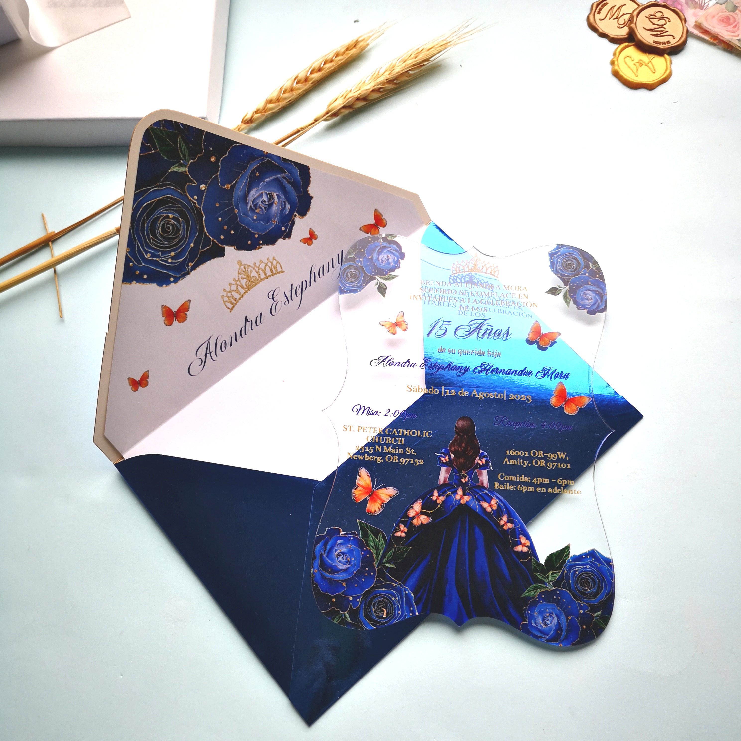 Invitation en acrylique transp - Wedding Supply Business avis et prix