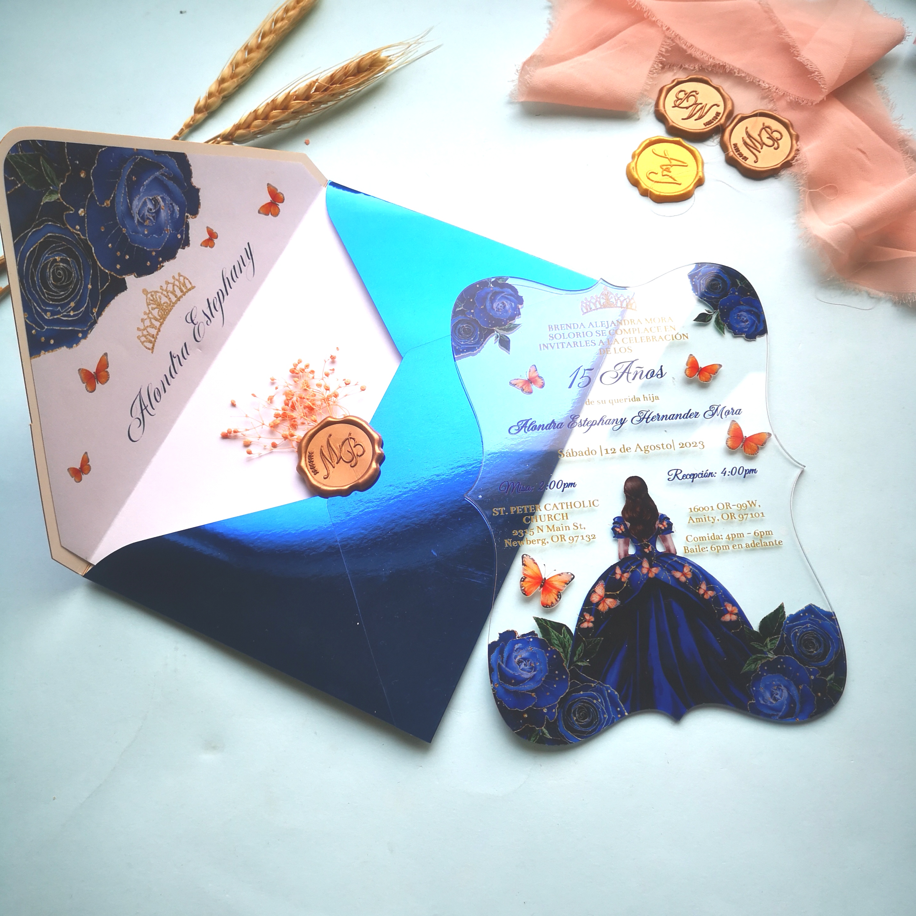 Invitation en acrylique transp - Wedding Supply Business avis et prix