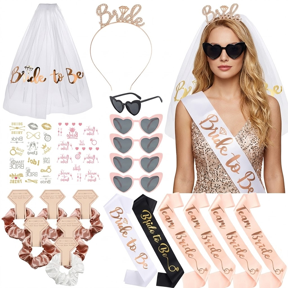 Kit de Décoration Or Rose pour - Wedding Day Supply Kit avis et prix