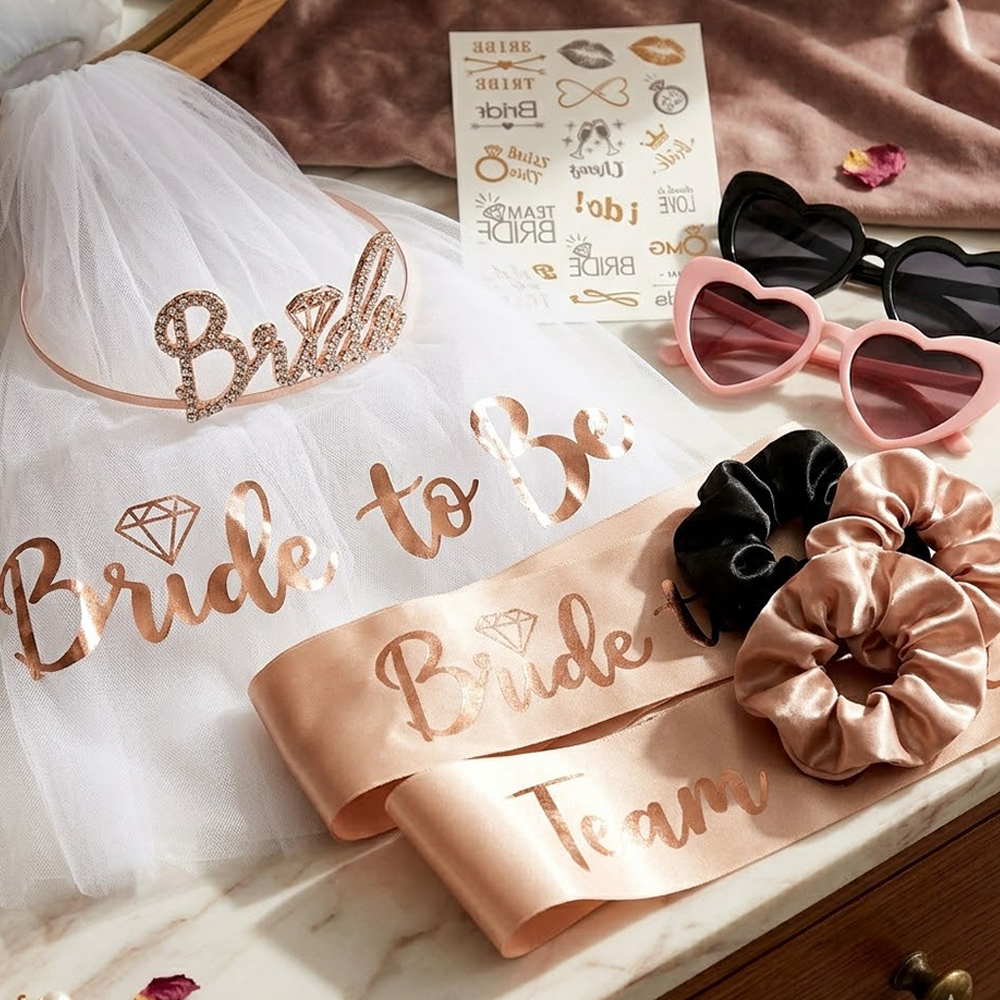 Kit de Décoration Or Rose pour - Wedding Day Supply Kit avis et prix