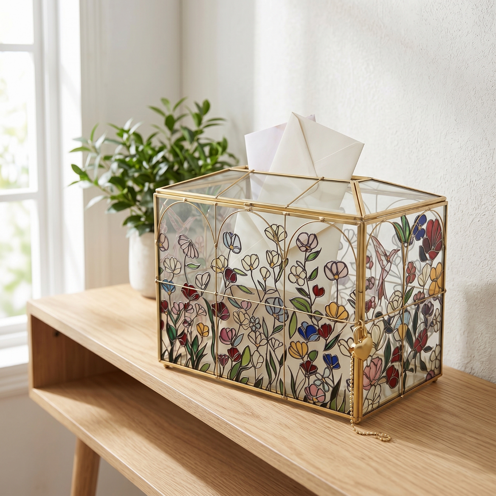 Boîte à cartes de mariage rect - Wedding Card Box avis et prix