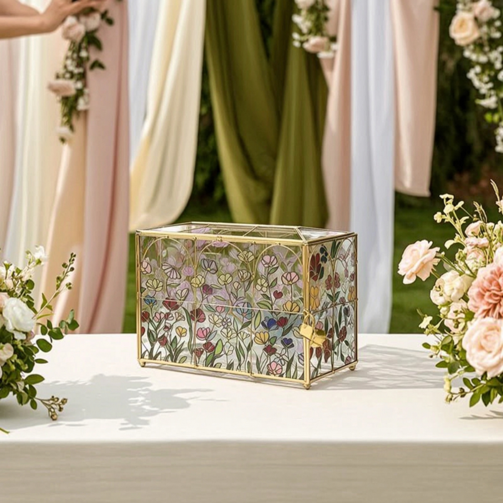 Boîte à cartes de mariage rect - Wedding Card Box avis et prix